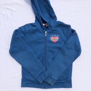 JUICY COUTURE COTTON SWEATSHIRT SIZE 8 KIDS